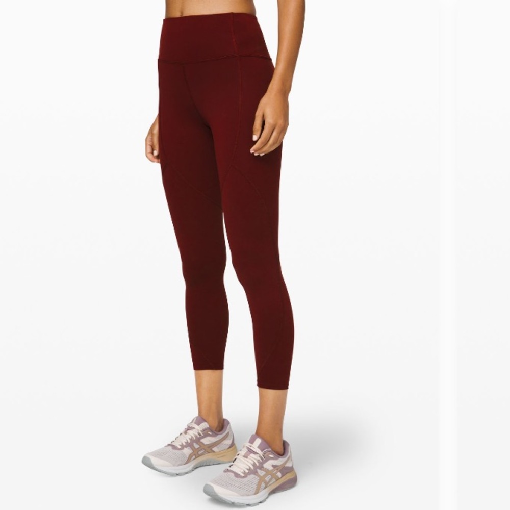 To the Beat High-Rise Tights Garnet Size 4